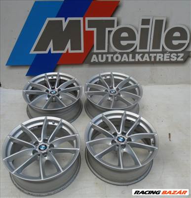 [ÁR/DB][GYÁRI BONTOTT] BMW - ALUFELNI 18&quot; + KERÉKNYOMÁS SZENZOR | LM Rad V-Speiche 618 | X3;X4 | G01 + LCI; G02 + LCI | 6880047